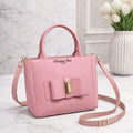 Chloe Diamond Black Leather Shoulder Bag