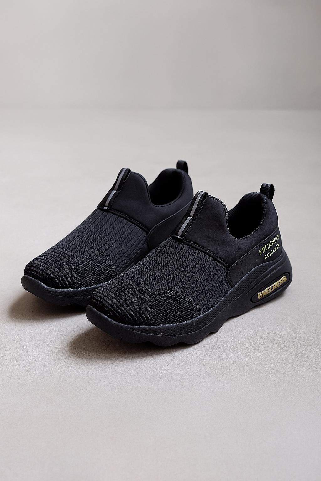 Black EVA Slip-On Shoes