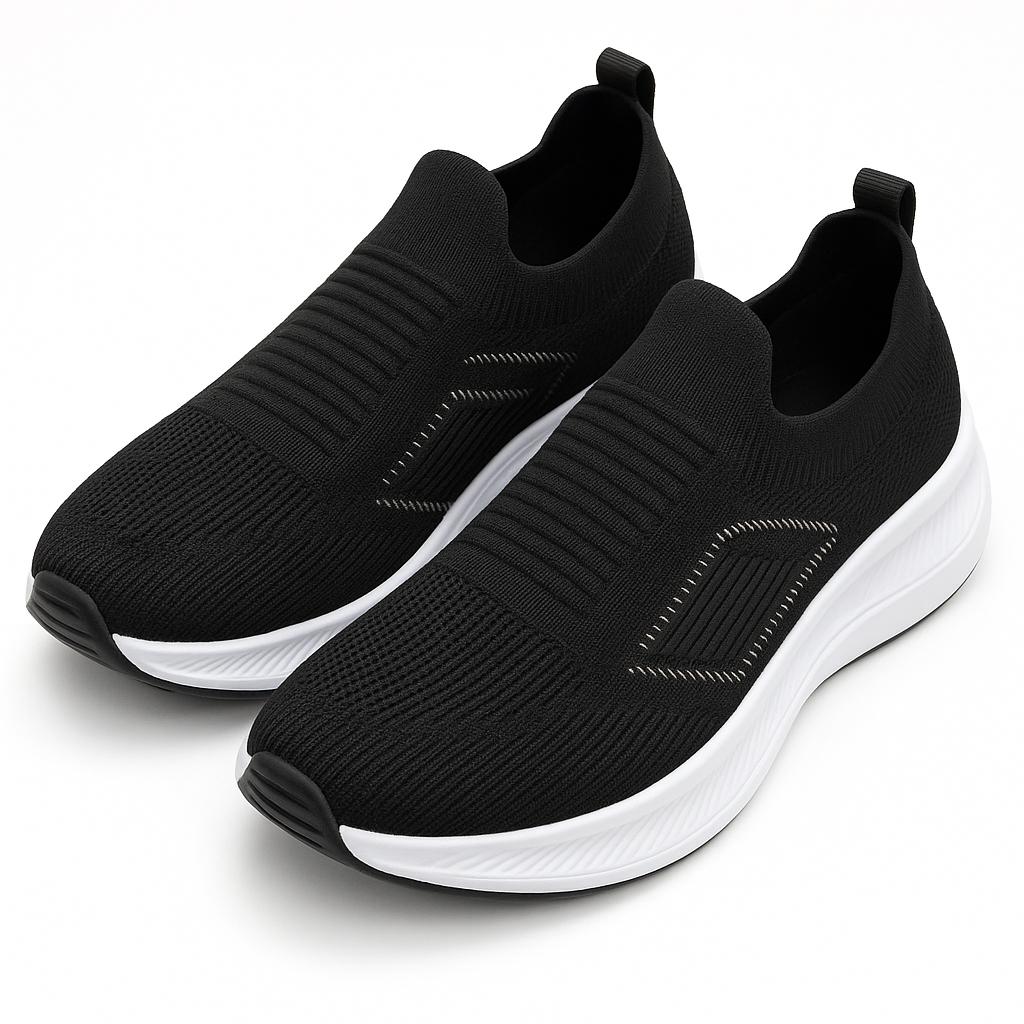 Black Casual Skechers Shoes