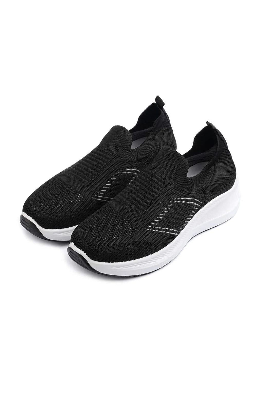 Black Casual Skechers Shoes