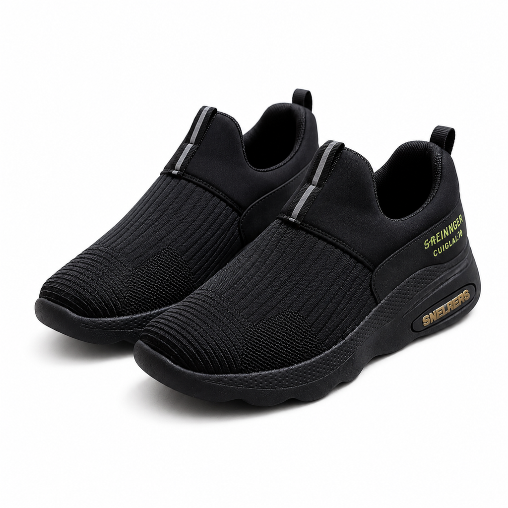 Black EVA Slip-On Shoes