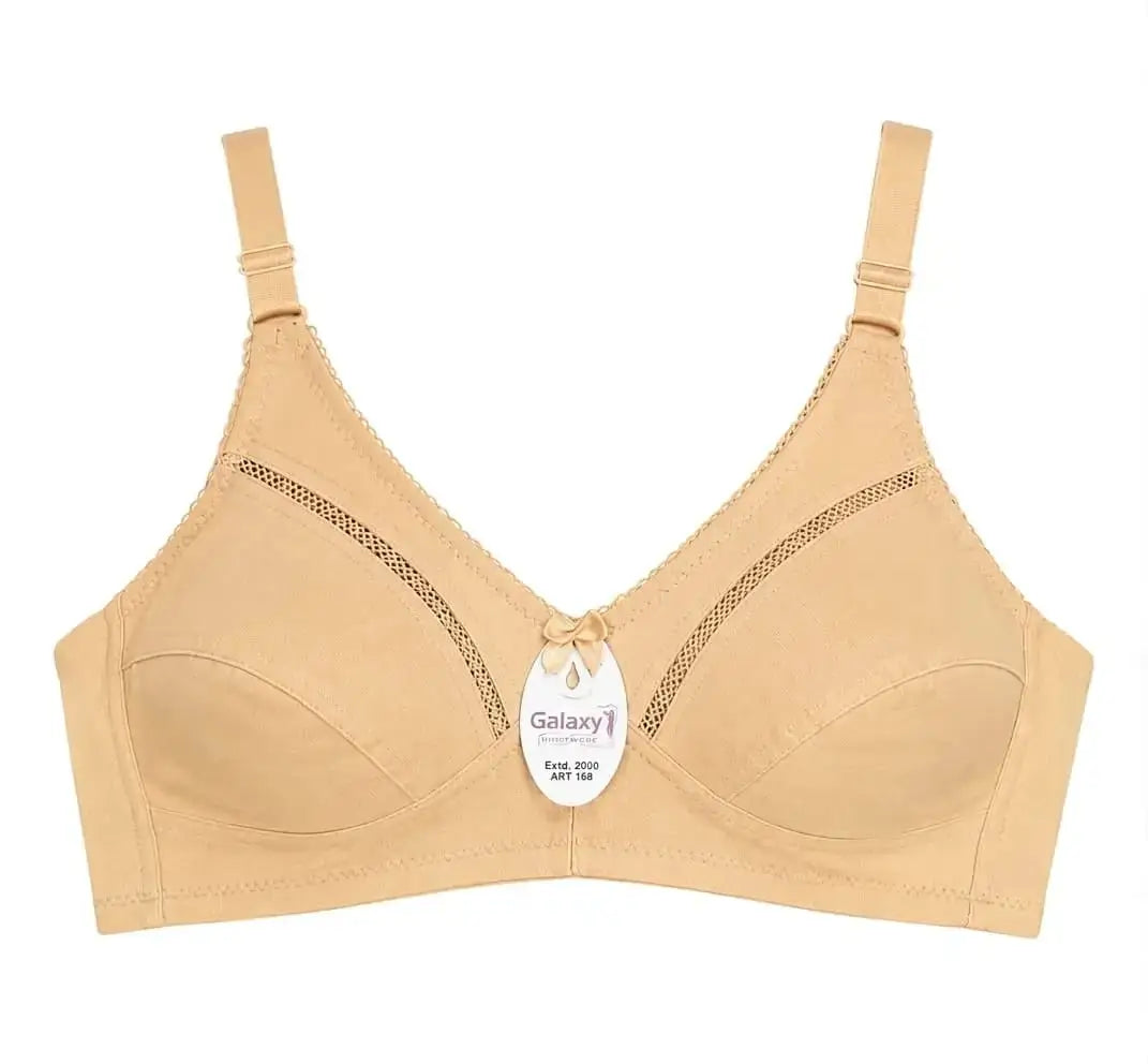 Cotton Embroidered Comfortable And Lightweight Bra