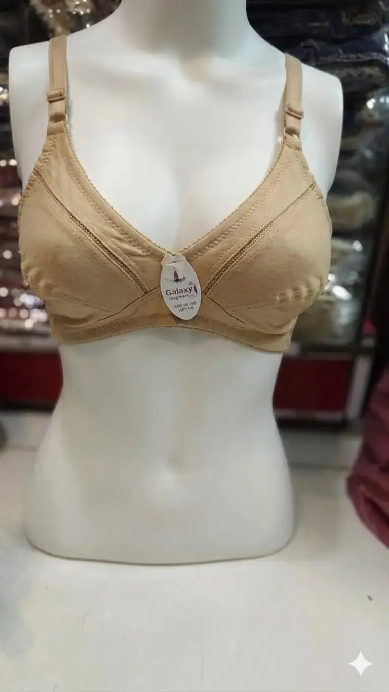 Cotton Embroidered Comfortable And Lightweight Bra